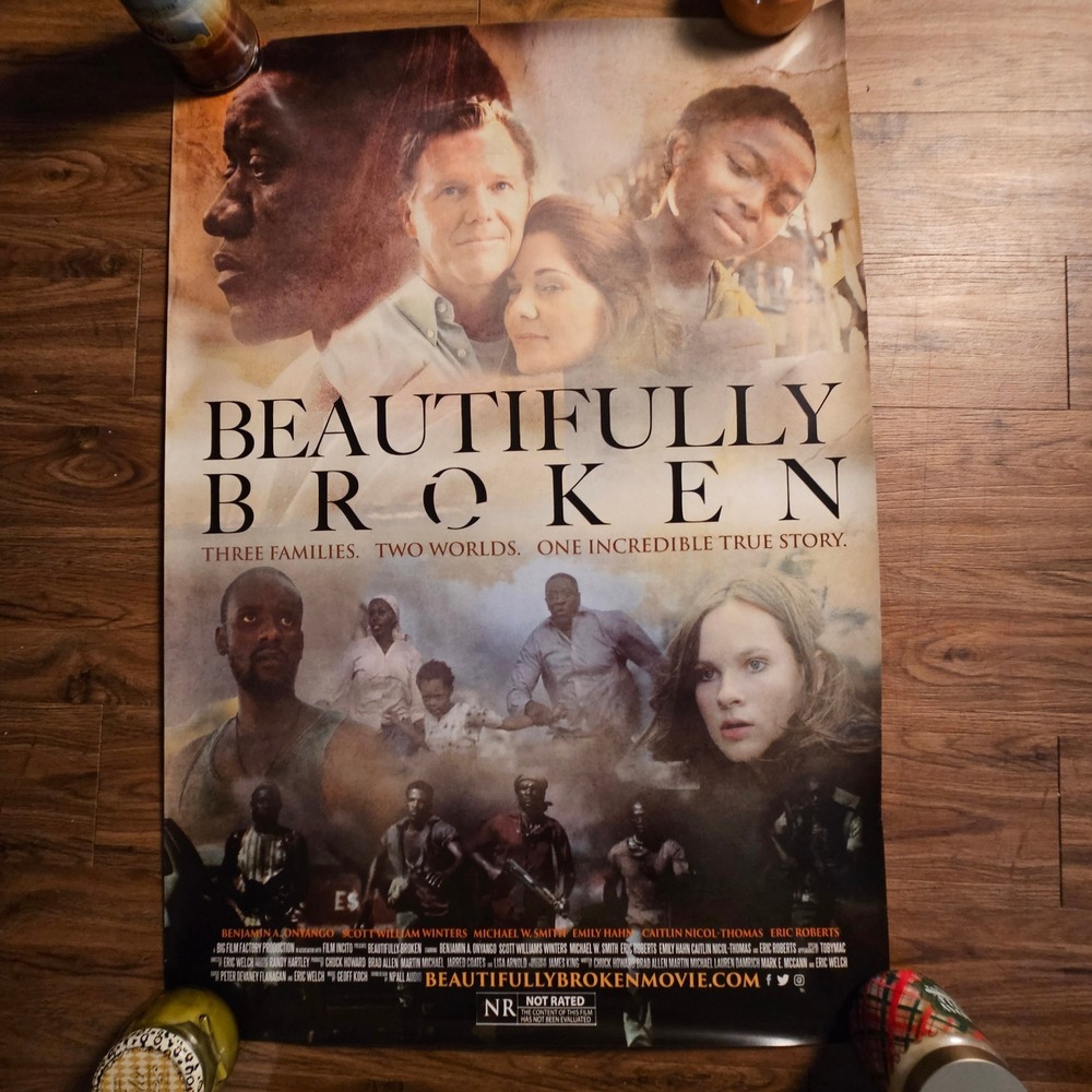 Beautifully Broken 2018 Promo Movie Poster 27x40 Benjamin A. Onyango, Emily Hahn